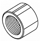 Front Shaft Nut-LH Thread 292098